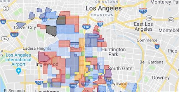 California Gang Territory Map Gangs Of Los Angeles 2019 Google My Maps