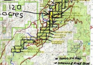 California Gold Claims Map Dinorealty Com 120 Acres Feather River Mining Claim