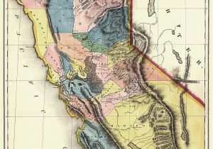 California Gold Country Map 1850 Mariposa County California Census Recent Map Of the California