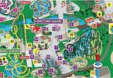 California Great America Map Park Map Six Flags Great America