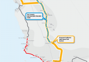 California High Speed Rail Map Route Our Maps America 2050