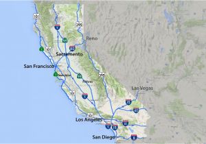 California Highway Closures Map Maps Of California Created for Visitors and Travelers