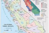 California Indians Map A Definitive Map On the Location and Language Groups Of the First