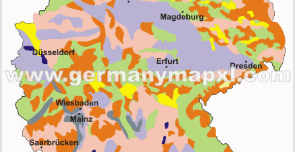 California Land Use Map German Land Use Map Maps Map German Genealogy