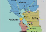 California Landforms Map San Francisco Bay area Wikipedia