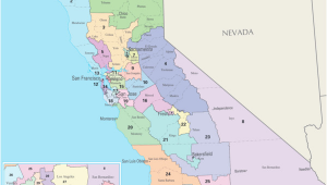 California Legislative Districts Map United States Congressional Delegations From California Wikipedia
