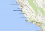 California Lighthouse Map Maps Of California Created for Visitors and Travelers