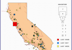 California Live Earthquake Map Usgs Earthquake Map California Inspirational Canada Earthquake Map S