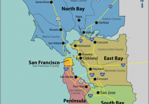 California Map by Counties San Francisco Bay area Wikipedia