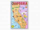 California Map Drawing California Map Mural Apfk Pdf Shop Pinterest Art Projects