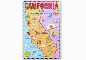 California Map Drawing California Map Mural Apfk Pdf Shop Pinterest Art Projects