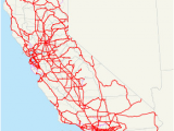 California Map with Freeways List Of Interstate Highways In California Wikipedia
