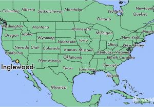 California Map with Latitude and Longitude where is Inglewood Ca Inglewood California Map Worldatlas Com