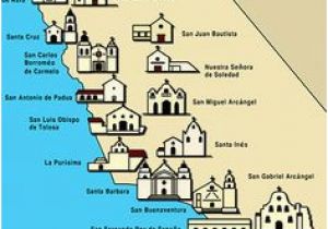 California Map with Missions 767 Best California Missions Images On Pinterest California