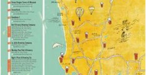 California Microbreweries Map 27 Best Distilleries Breweries and Wineries Oh My Images In 2019