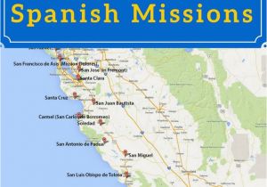 California Mission Map to Print On A Mission Map Of California S Historic Spanish Missions In 2019