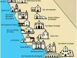 California Mission Trail Map 34 Best California Missions Images On Pinterest California