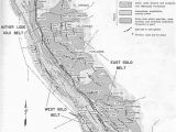 California Mother Lode Map Structural Geology Of Strike Slip