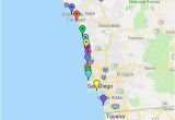 California Msa Map San Diego Beaches Map Google My Maps