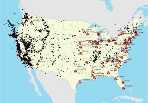 California Nuclear Power Plants Map Map Of Nuclear Power Plants In the United States Valid Us Nuclear