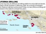 California Oil Fields Map Obama Blocks New Oil Drilling Off California West Coast Through 2022