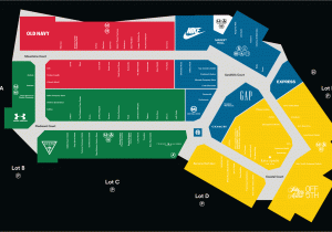 California Outlets Map Center Map for Charlotte Premium Outletsa A Shopping Center In