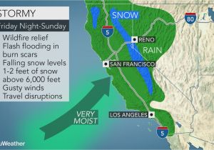 California Precipitation Map Us Precipitation Map Awesome Winterlike Storm to Pound Washington to