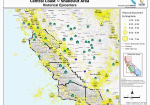 California Quake Map Earthquake Map northern California New San Francisco Earthquake Map