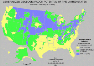 California Radon Map Radon Gas Map New Wonderful Radon Maps Directions
