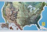 California Raised Relief Map Usa Raised Relief Map Rand Geophysical Version Home Ideas