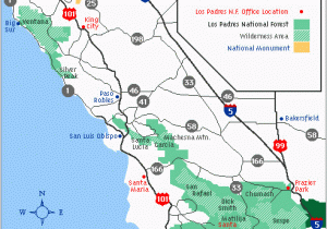 California Rest area Map Maps Directions and Transportation to Big Sur California