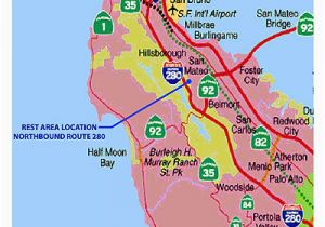 California Rest areas Map San Mateo California Map Fresh 18 Best Maps Images On Pinterest