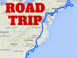 California Road Trip Trip Planner Map the Best Ever East Coast Road Trip Itinerary Road Trip Ideas