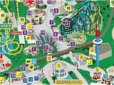 California S Great America Map Park Map Six Flags Great America