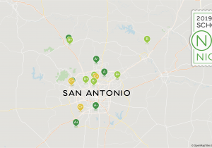 California School Ratings Map 2019 Best School Districts In the San Antonio area Niche