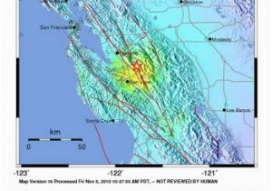 California Seismic Activity Map Bsl Hazard Information