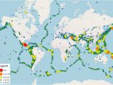 California Seismic Activity Map southern California Earthquake Map Massivegroove Com