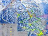 California Skiing Map Blackcomb Mountain Skiing Whistler British Columbia Canada