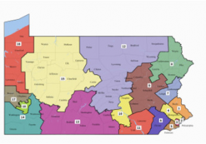 California State assembly Map Pennsylvania S Congressional Districts Wikipedia