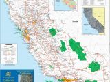 California State City Map Large Detailed Map Of California with Cities and towns