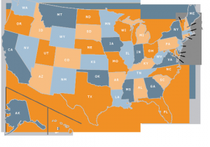 California State Colleges Map State by State Data the Institute for College Access and Success