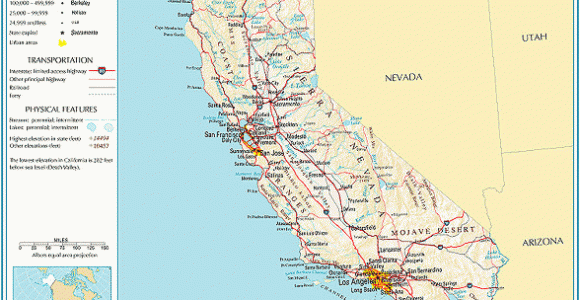 California State Map Pdf Printable Maps Reference
