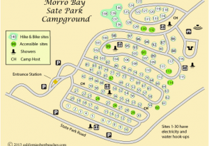 California State Parks Camping Map Morro Bay Camping California S Best Beaches