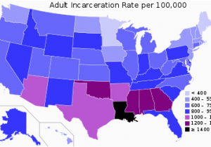 California State Prisons Map United States Incarceration Rate Wikipedia