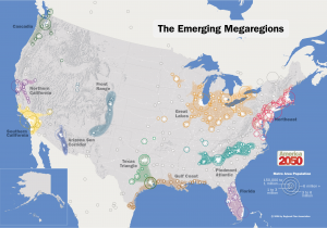 California State Split Map Our Maps America 2050