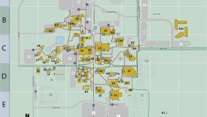 California State University Campus Map Campus Map Csu Bakersfield