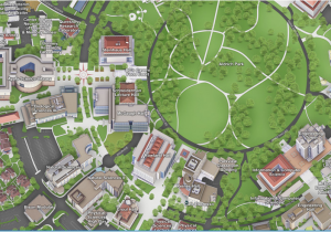 California State University Campus Map Campus Maps Uci