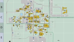 California State University Campuses Map Campus Map Csu Bakersfield