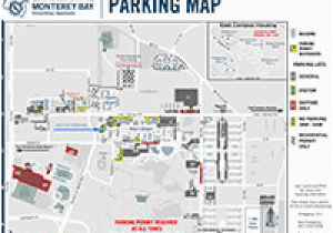 California State University East Bay Map Parking Maps Cal State Monterey Bay