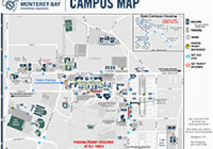 California State University East Bay Map Parking Maps Cal State Monterey Bay